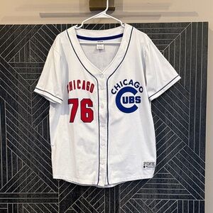 Victoria's Secret White and Blue Chicago Cubs Jersey